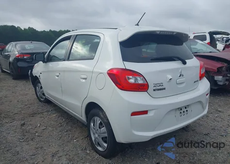 2018 Mitsubishi Mirage Es from USA, damaged, VIN ML32A3HJ6JH010039